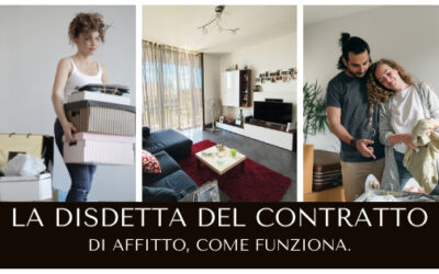La disdetta del contratto di affitto: come funziona?